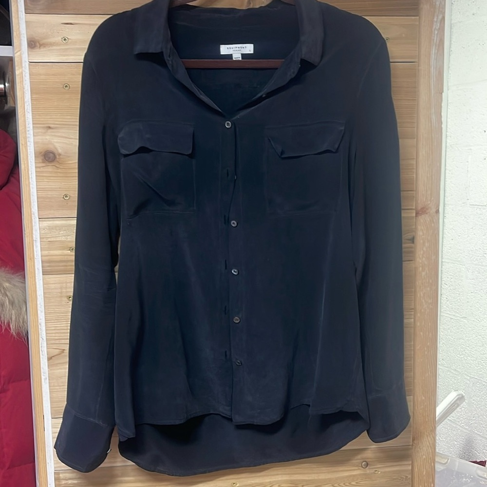 Equipment womens button down. Great condition. Size large
